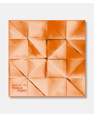 Folded Paper silketørklæde 90 x 90 cm