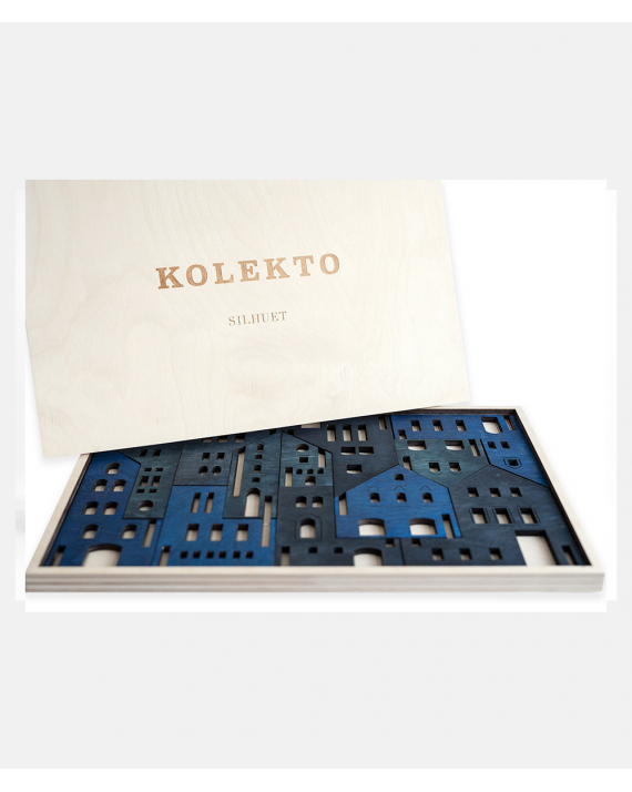 Silhuet - Byg en by og puslespil