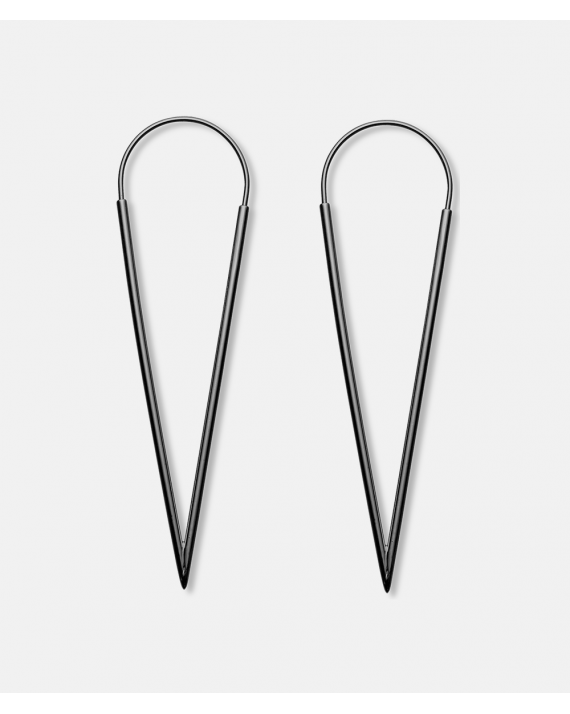 Cone Black Earhangers