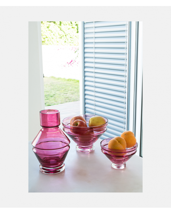 Raawii Relæ large bowl Rubine Red