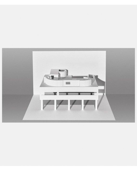 Le Corbusier Paper Models