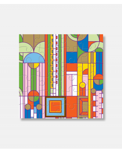 Frank Lloyd Wright Wood Puzzle