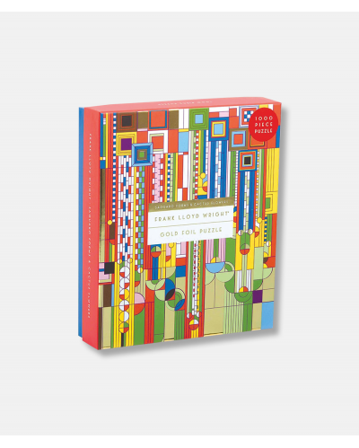 Frank Lloyd Wright Saguaro Cactus and Forms 1000 Piece Foil Puzzle