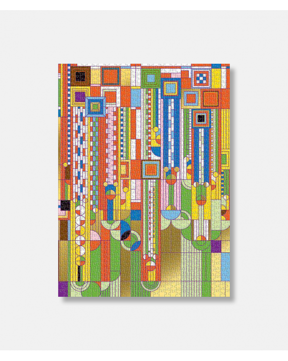 Frank Lloyd Wright Saguaro Cactus and Forms 1000 Piece Foil Puzzle