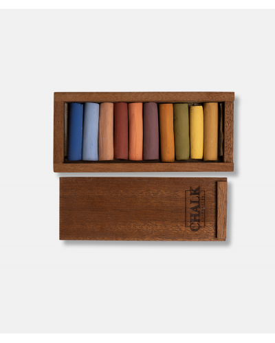 Håndlavede pastelkridt 10 stk. - Chalk Copenhagen