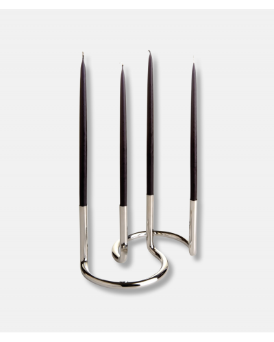 Gemini Candle Holder Steel - Peter Karpf 1975