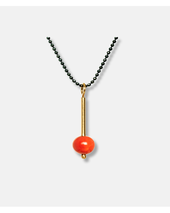 Redberry - vedhæng og kæde - Michala Eken