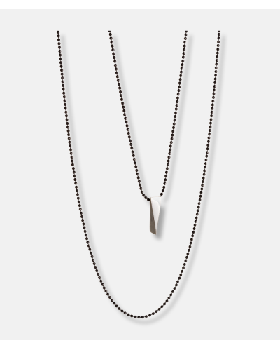 Wedge Pendant - silver