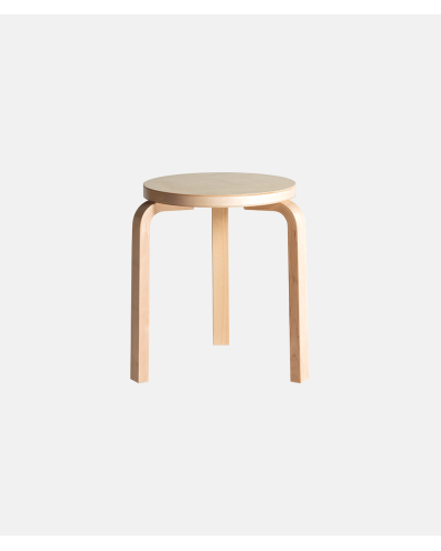 Artek - Alvar Aalto Stool 60 Natural lacquered