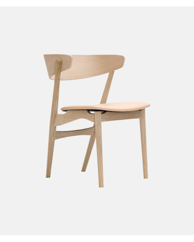 Sibast No 7 Dining Chair Oak Soap Leather Spectrum Honey