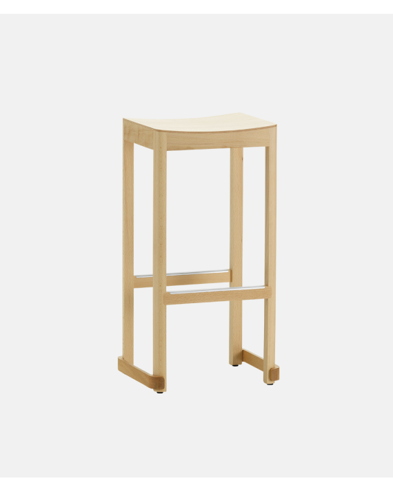 Artek - Atelier Bar Stool 75 cm lacquered beech