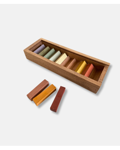 Håndlavede oliepastelkridt - 10 stk Chalk Copenhagen