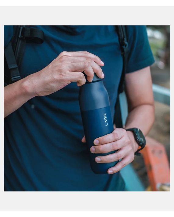 LAQR - Bottle PureVis™ Monaco Blue
