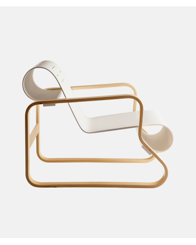 Artek - Alvar Aalto Armchair 41 Paimio White - Design 1932