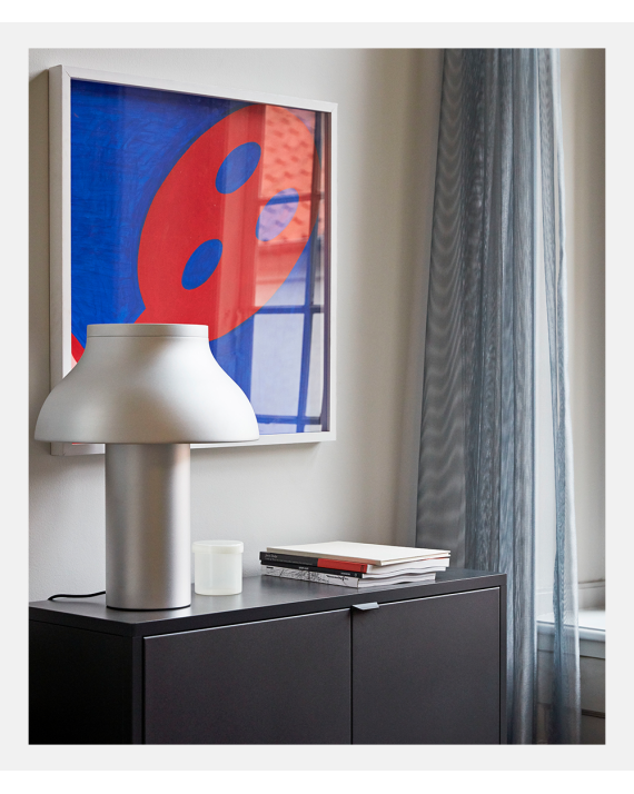 PC Table Lamp Aluminium Large - HAY