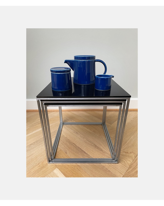 Japanese Teapot Blue - Hakusan M-Type Series