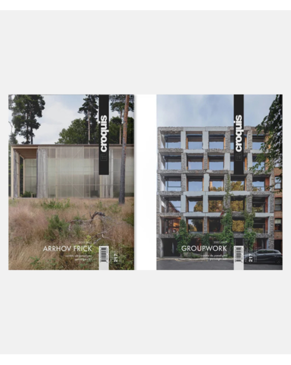 El Croquis no 217:  Arrhov Frick + Groupwork - 2 volumes