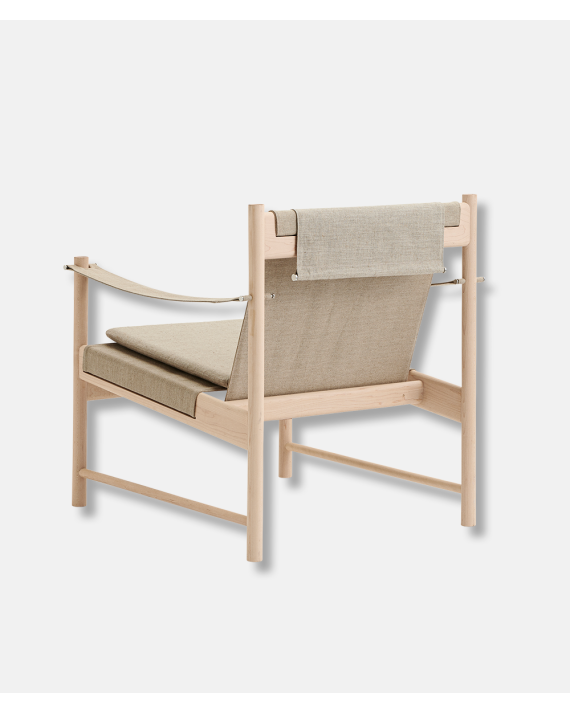 HB Lounge Chair - Maple Oiled, Canvas
