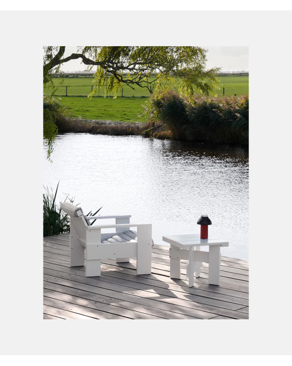 HAY Crate Low Table White - Gerrit Rietvald