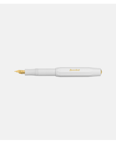 Kaweco Classic Sport Fountain Pen - White - Nib Medium