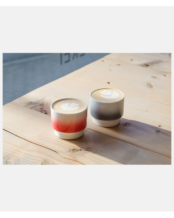 Asemi Hasami Cup Grey Gradient - Small