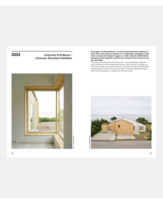 60 Små huse – Dansk arkitektur 1915–2023 - 60 Small Houses – Danish Architecture 1915–2023