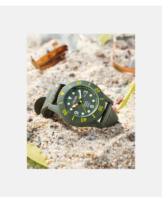 SUB Ocean Plastic Ocean Seaweed watch