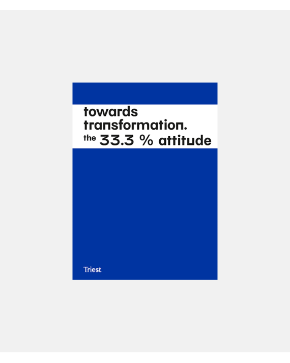 towards transformation - the 33.3% attitude