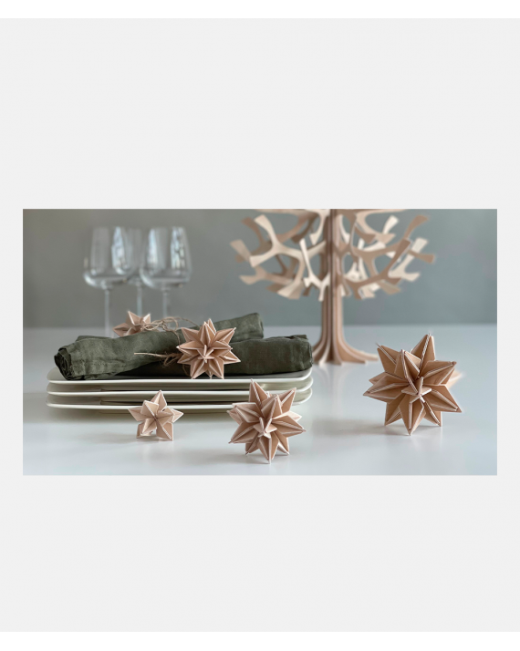 Lovi Star - Cinnamon Brown - 7 cm