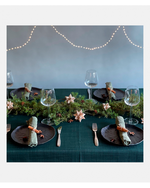 Lovi Star - Natural Wood - 7 cm