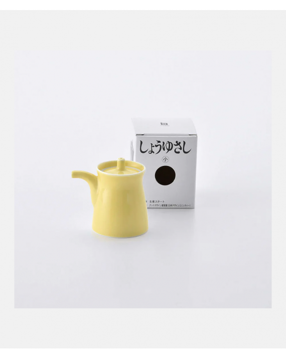 G-type Soy Sauce Dispenser S Yellow  - Design Masahiro Mori