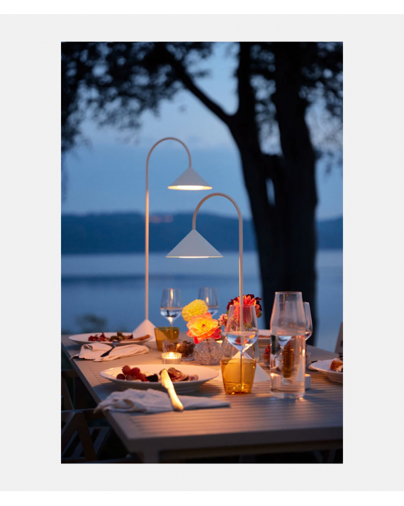Grasp Portable Lamp H72 - mat hvid