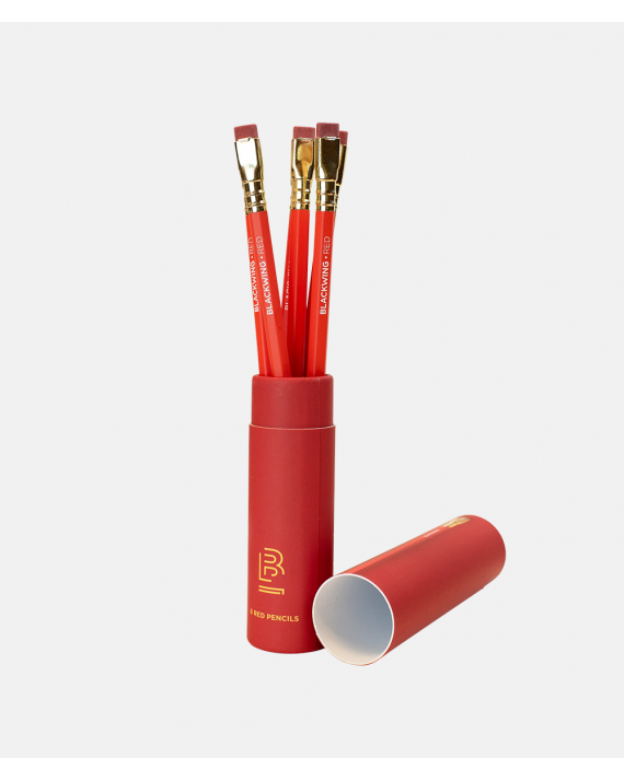 Blackwing Red - set of 6 pencils