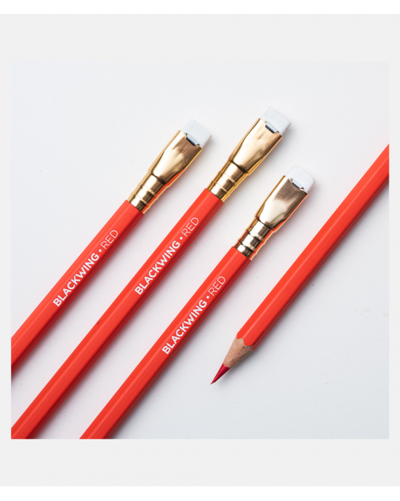 Blackwing Red - set of 6 pencils