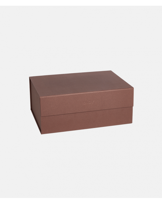 Hako Storage Box - Dark Caramel - A4