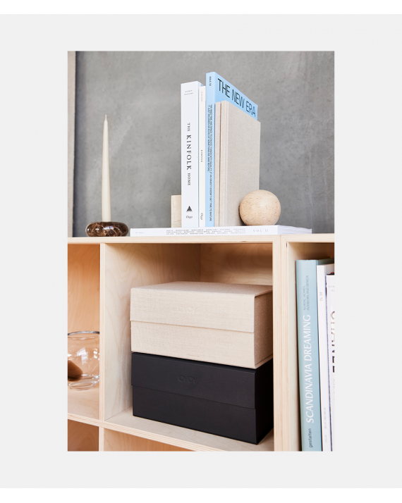 Hako Storage Box - Dark Caramel - A4